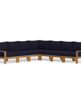 Navy Cushion Outdoor Sectional
