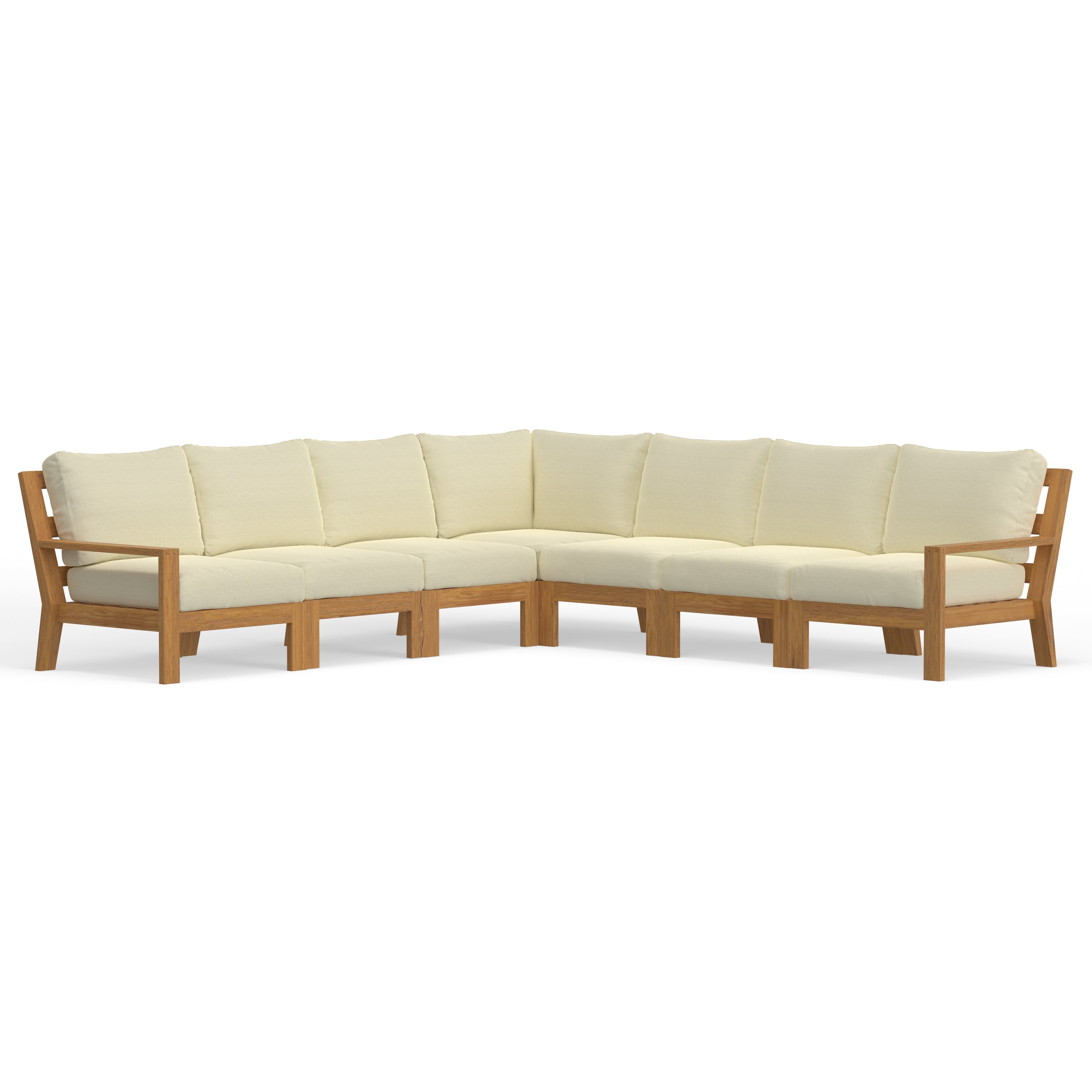 Natural Cushion Color Sectional