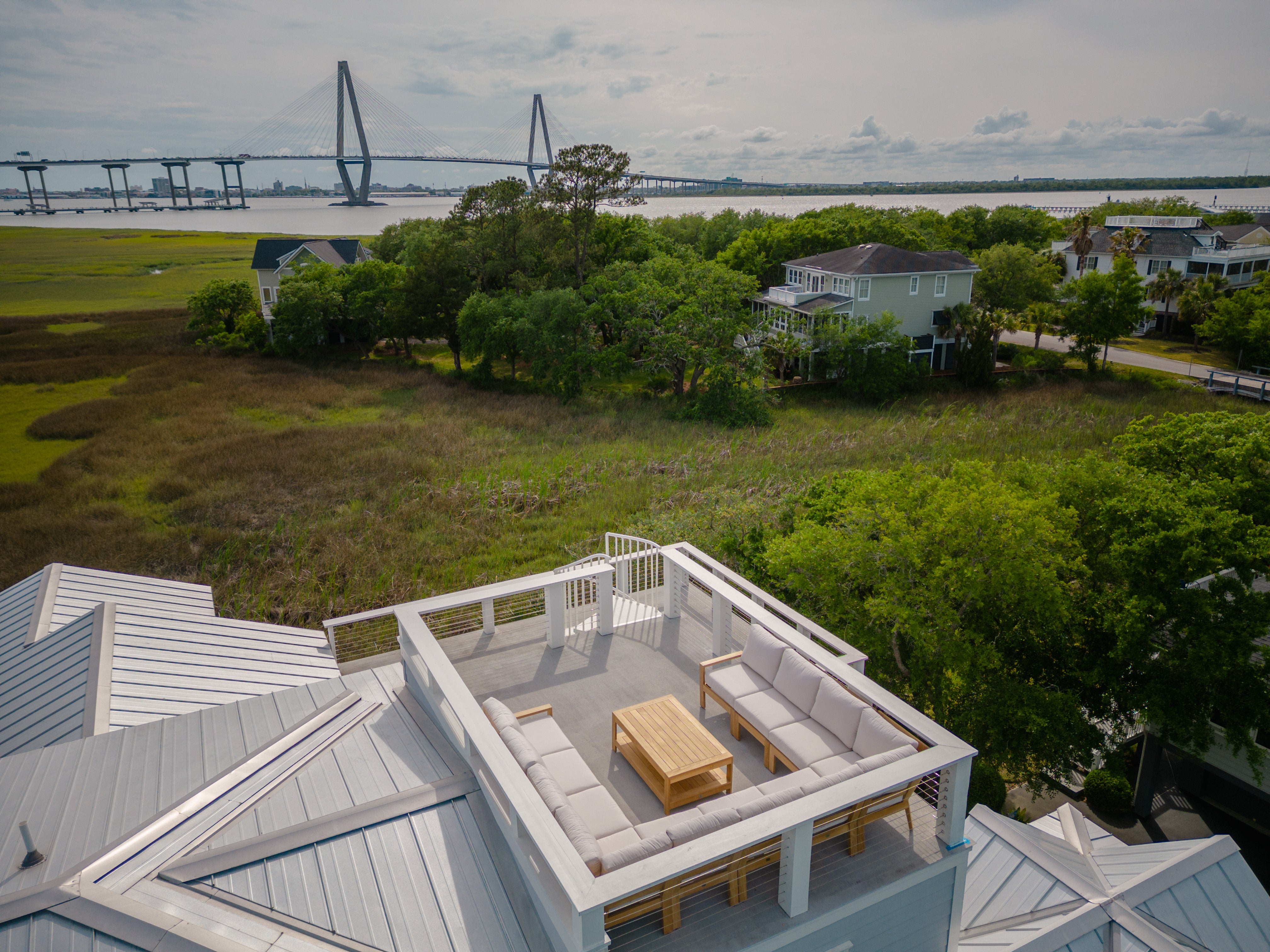 Luxury Outdoor Teak Sectionals