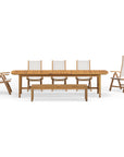 Best Quality Luxury Outdoor Dining Table Chairs And Bench Set