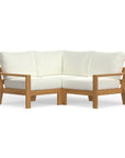 Luxury Teak Sectional