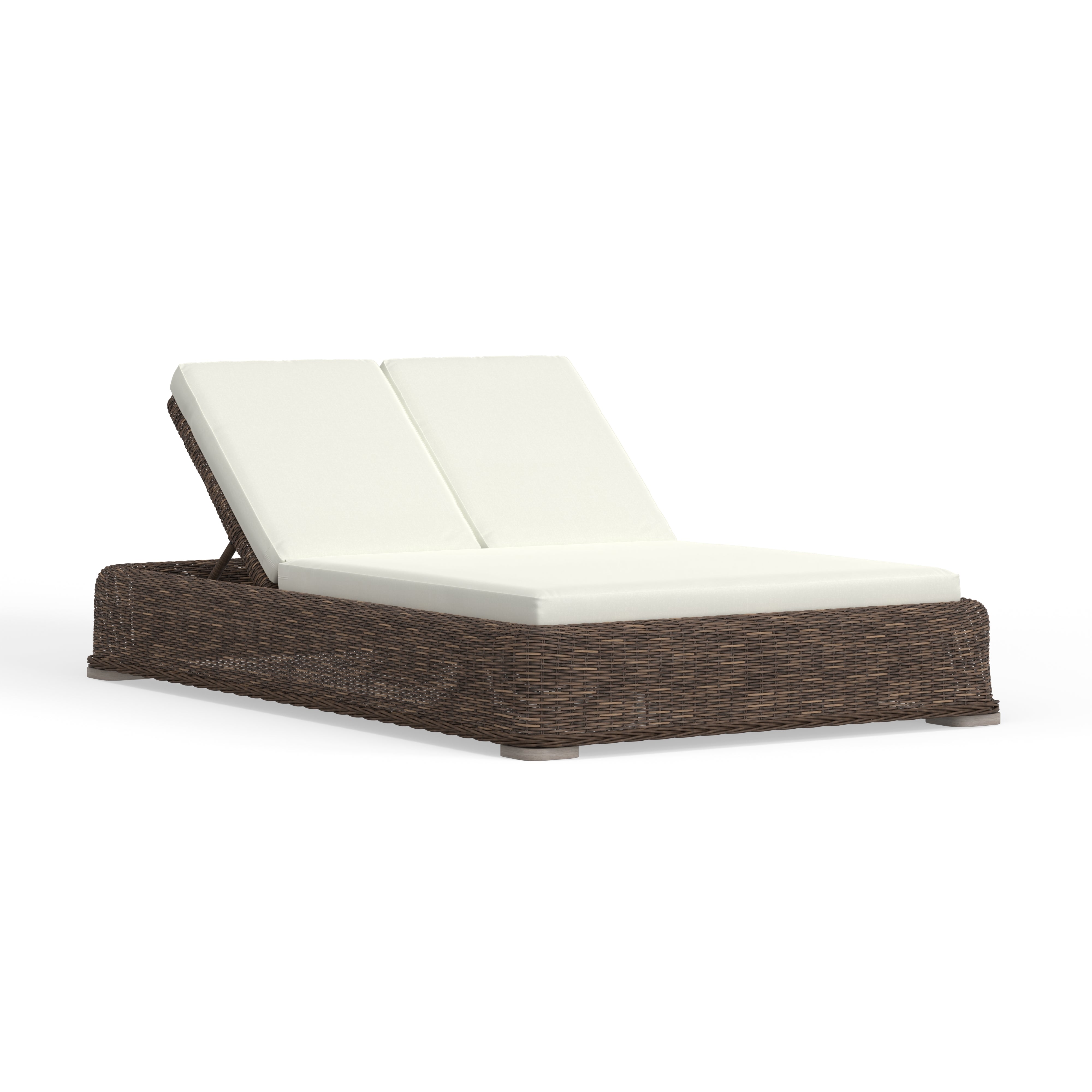 Wicker Double Chaise