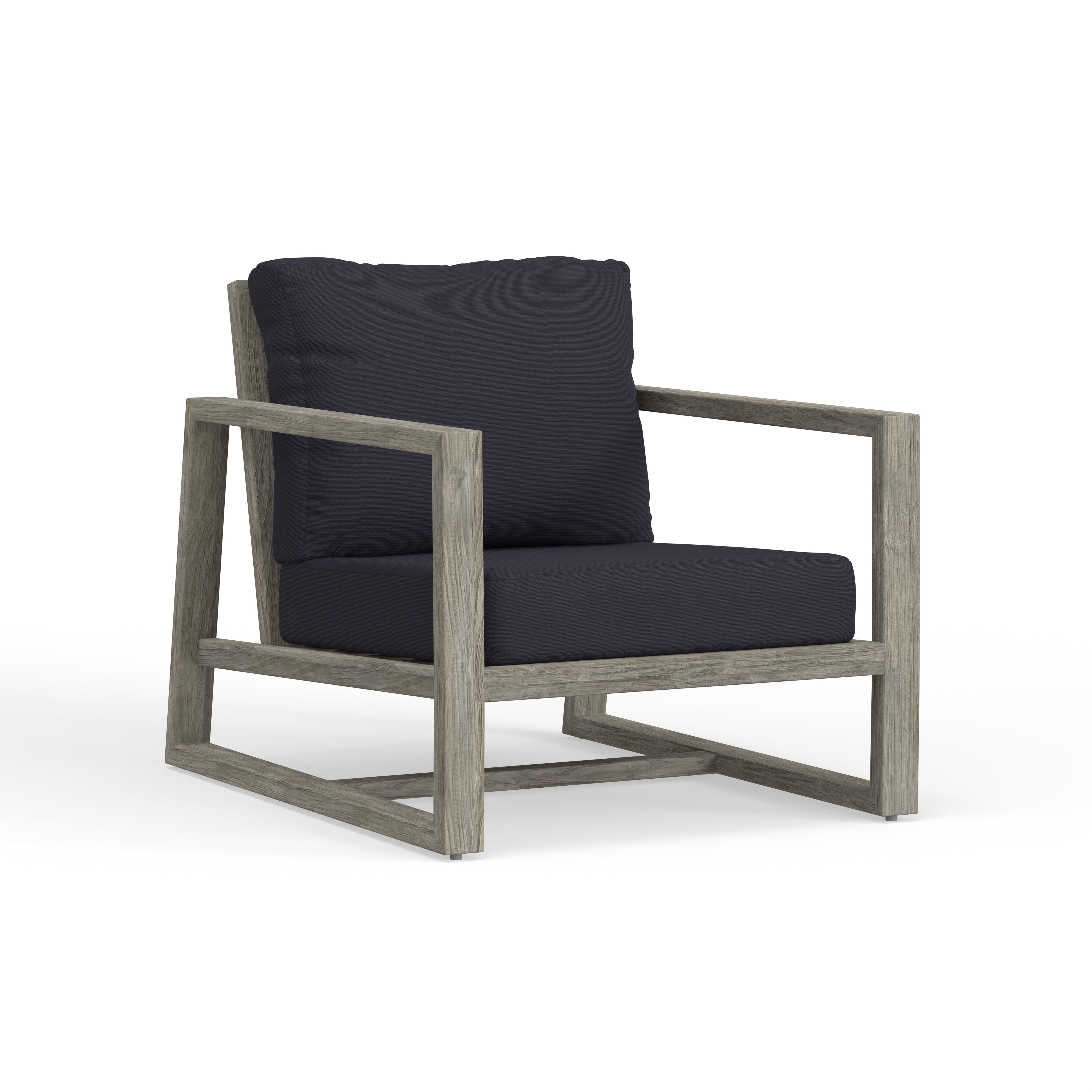 Best Quality Outdoor Gray Teak Club Chair