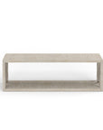 Highest Quality Weathered Gray Outdoor Coffee Table With Bespoke Design, Handcrafted By Artisans