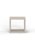 Gray outdoor side table