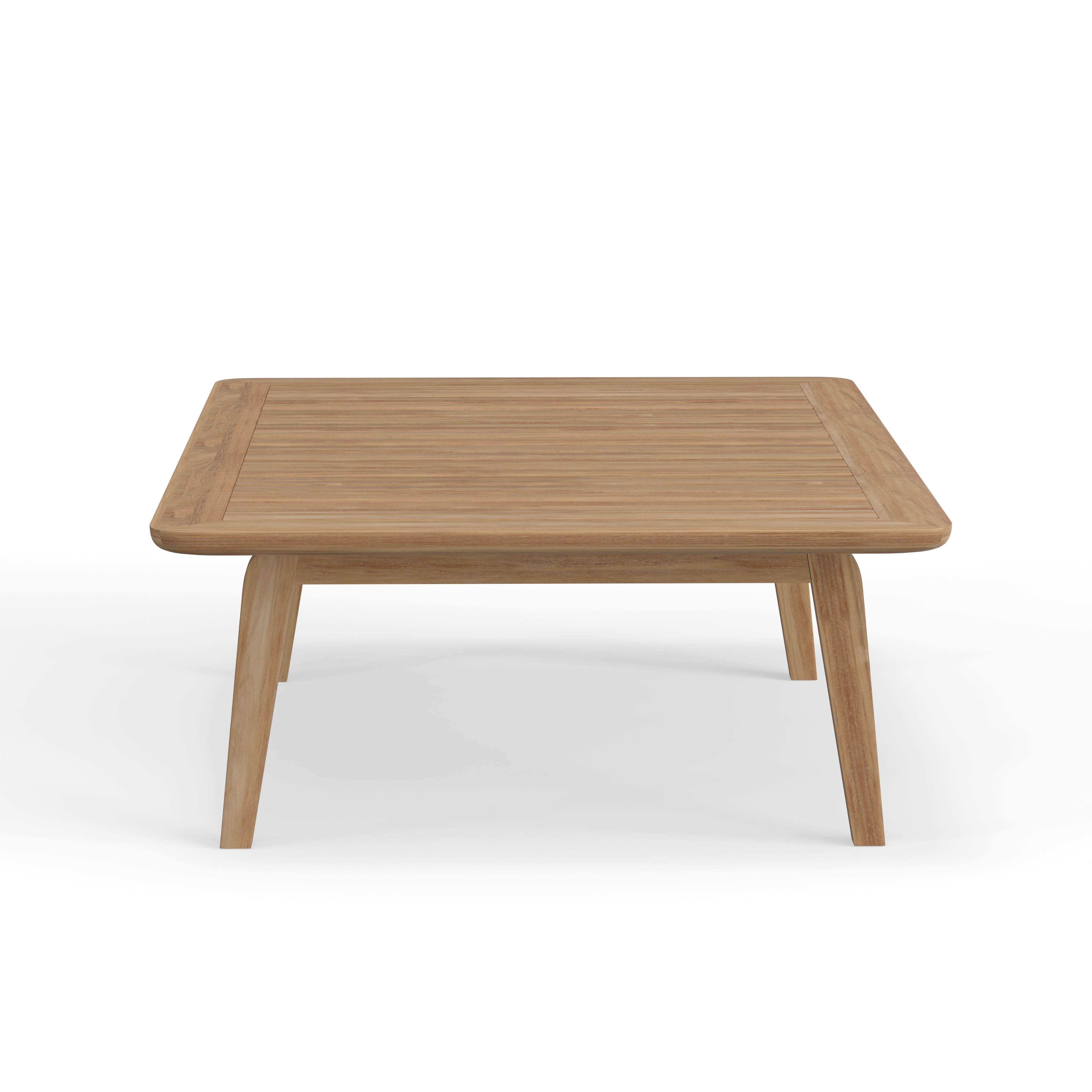 Modern Coffee Table Made From Teak For OutsideHandcrafted From The Best Grade A Teak, This Modern Coffee Table Goes With Anything!