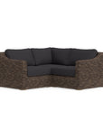 Wicker Sectional With Sunbrella Cushions