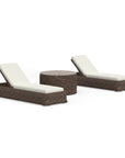 Quality Wicker Chaise Lounger For Poolside