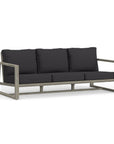 Modern Gray Teak Sofa Set