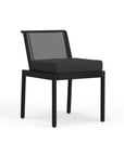 Modern Powder Coated Aluminum Outdoor Furniture Perfect Side Dining Chair