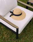 Best Modern Luxury Outdoor Seating Set for Four In Black Aluminum
