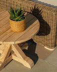 Best Quality Outdoor Trestle Side Table