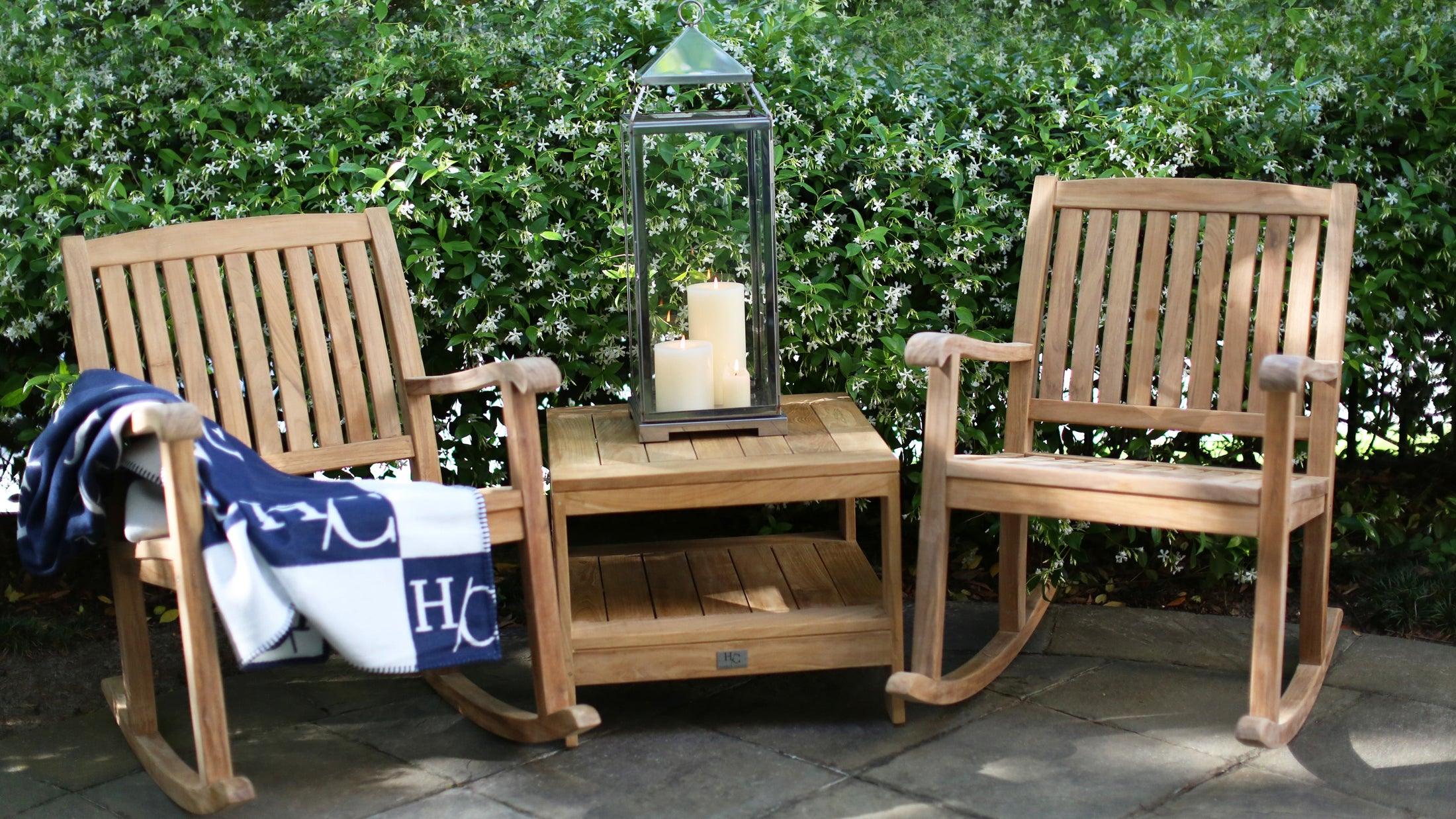 Outdoor Rocking Chairs | Relaxing Patio Favorites – HC Luxury Outdoor