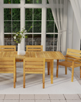 Charleston 7-Piece Extension Table Dining Set