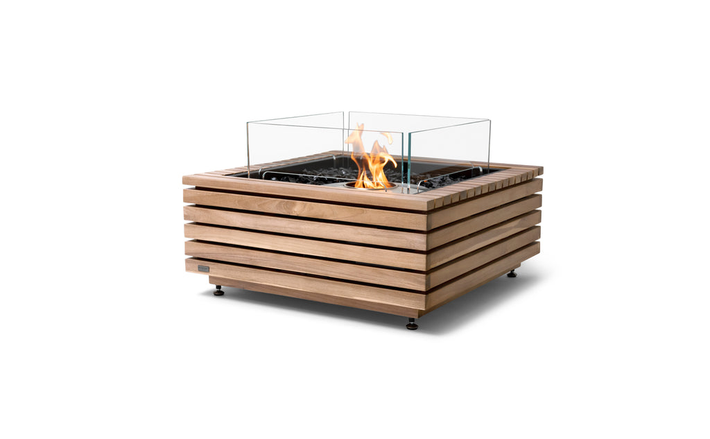 Outdoor Teak Fire Pit