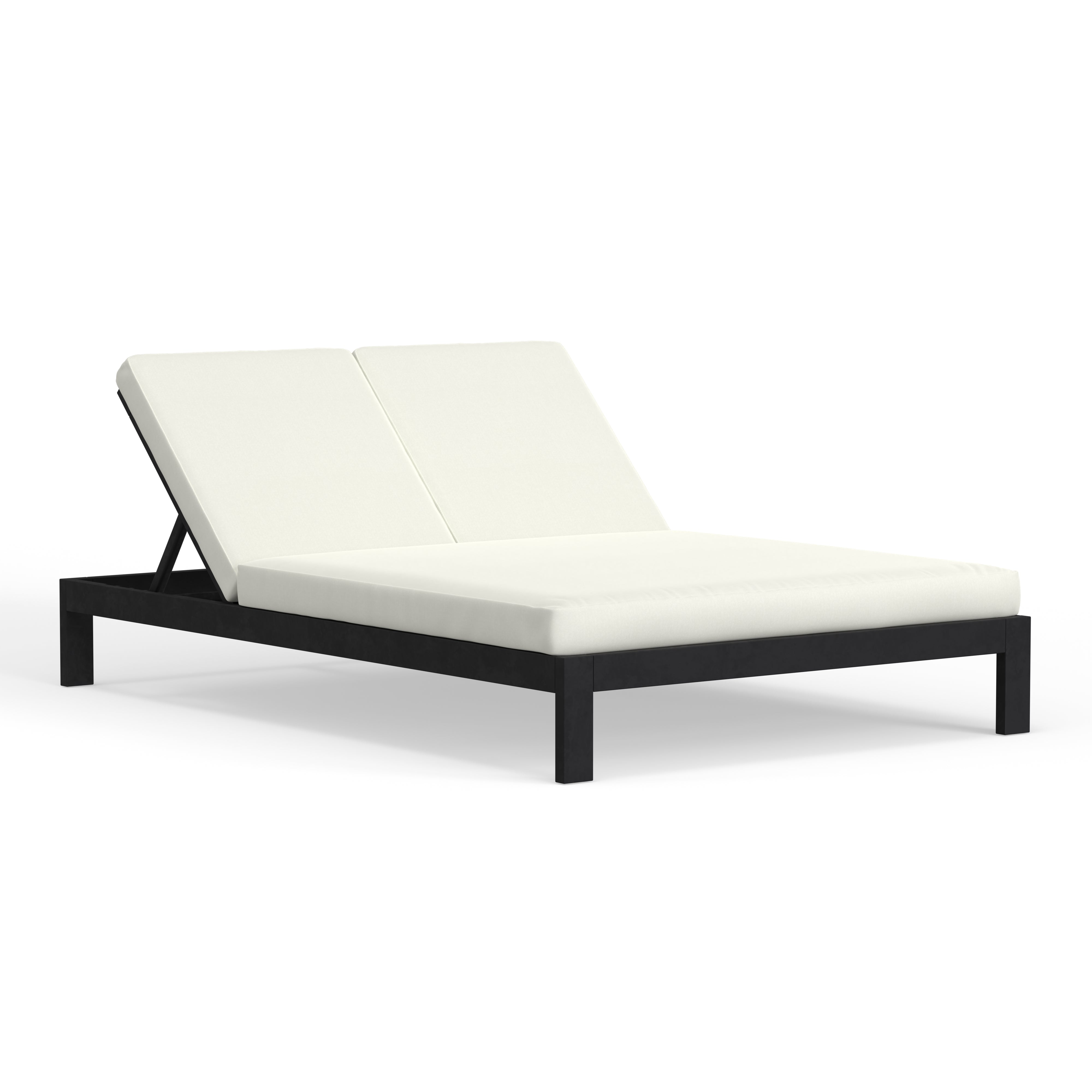 Luxury Outdoor Double Chaise Lounger