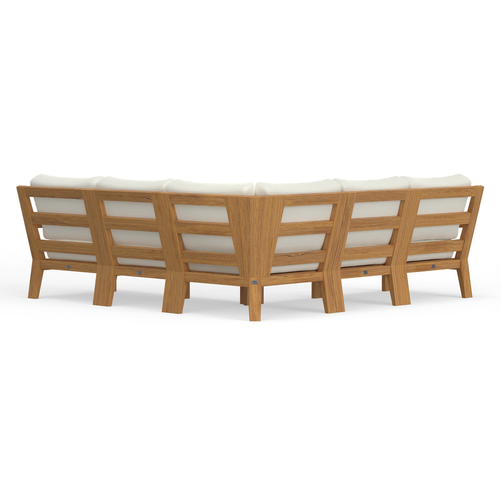 Modern Outdoor 5 Piece Sectional