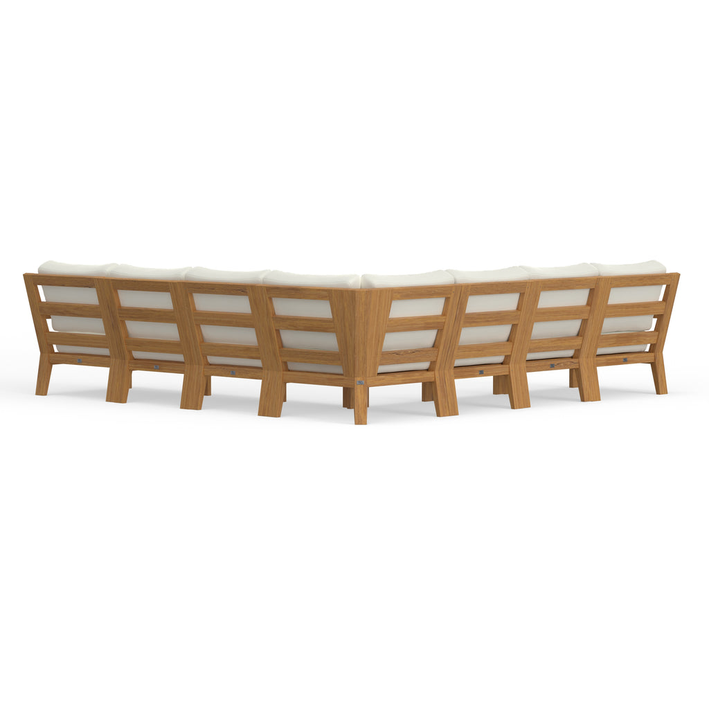 7 Seat Sunbrella Cushion Sectional