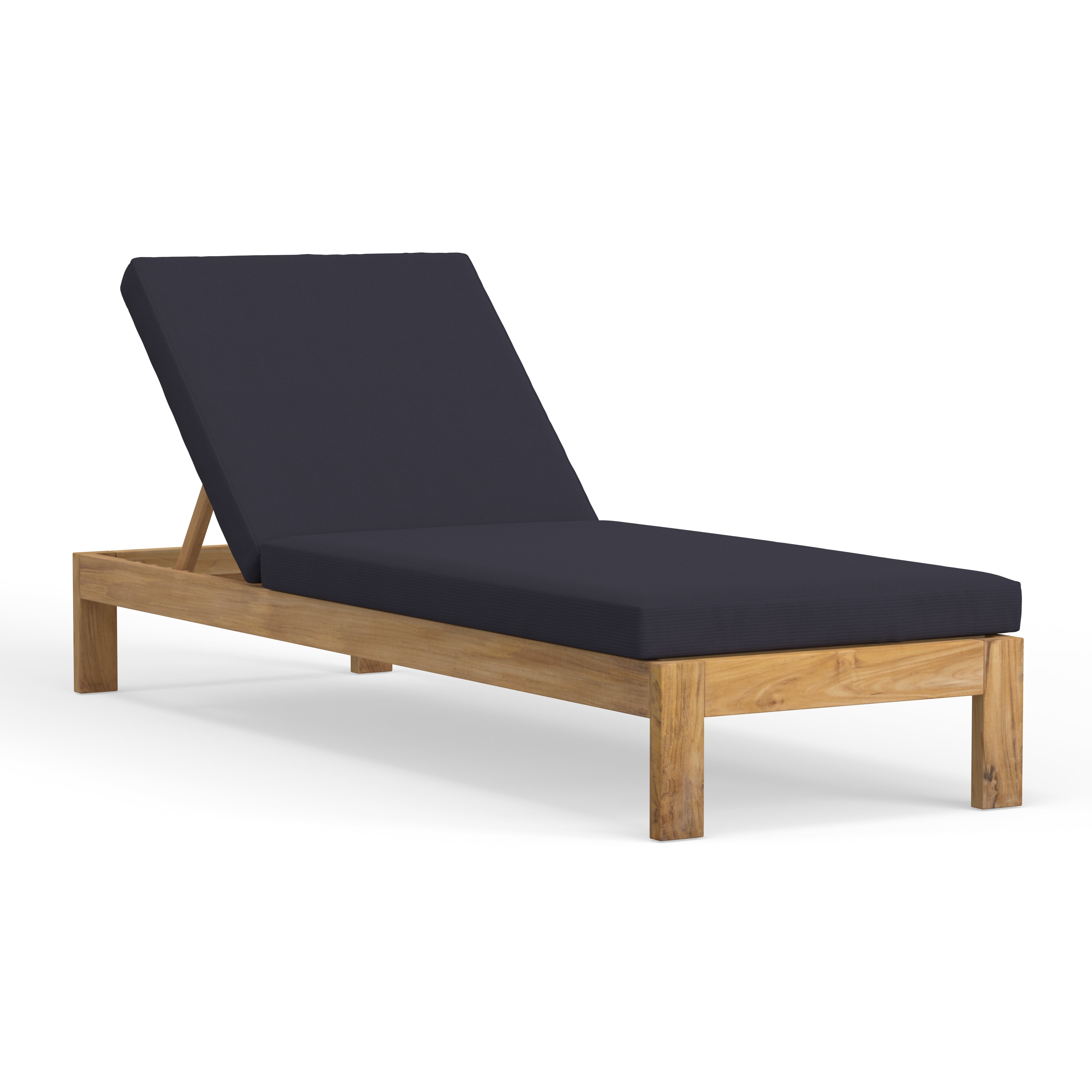Highest Quality All Teak Outdoor Chaise Lounge