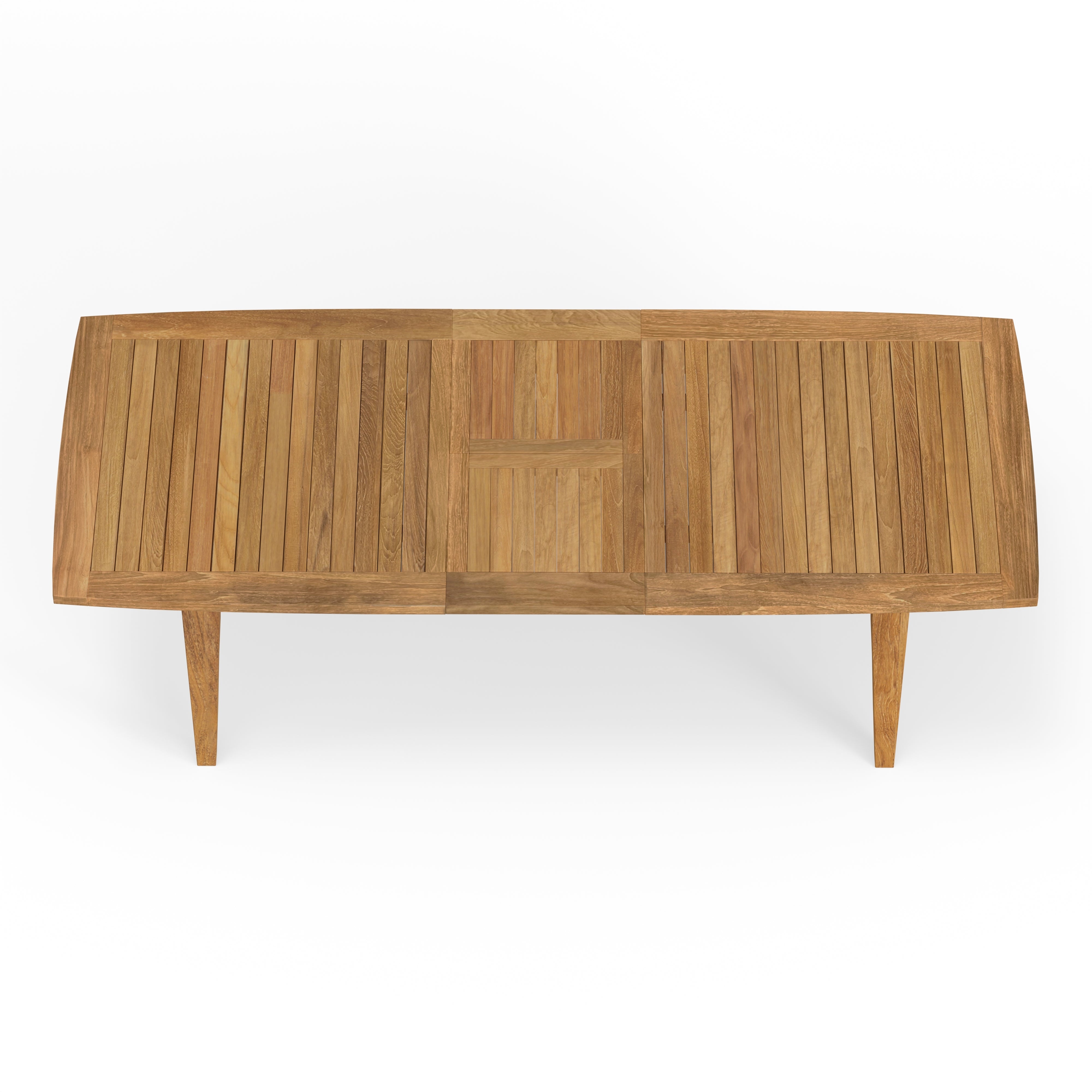Hidden Leaf Great Quality Outdoor Teak Dining Extension Table