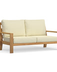 Most Comfortable Bespoke Teak Outdoor Loveseat