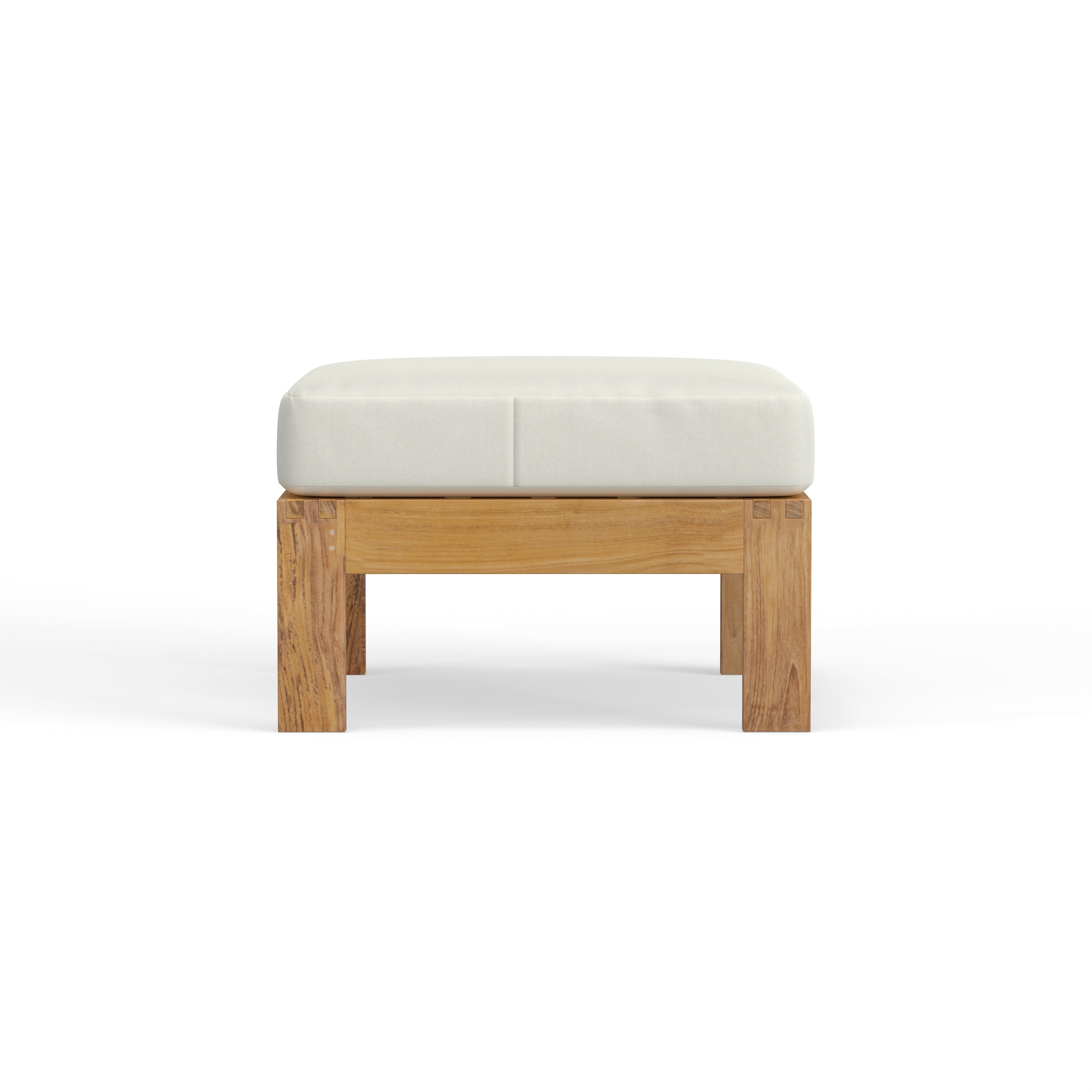 Teak Outdoor Ottoman