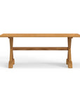 Best Looking Outdoor Teak Trestle Table That Will Last Forever