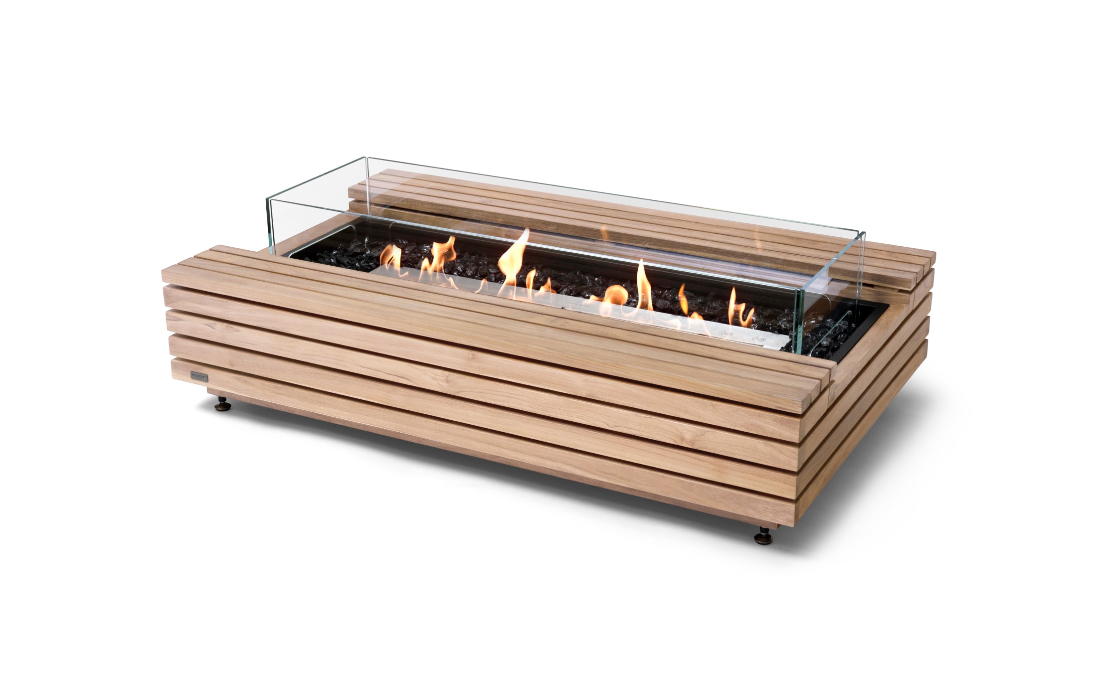 Teak Outdoor Fire Pit Table