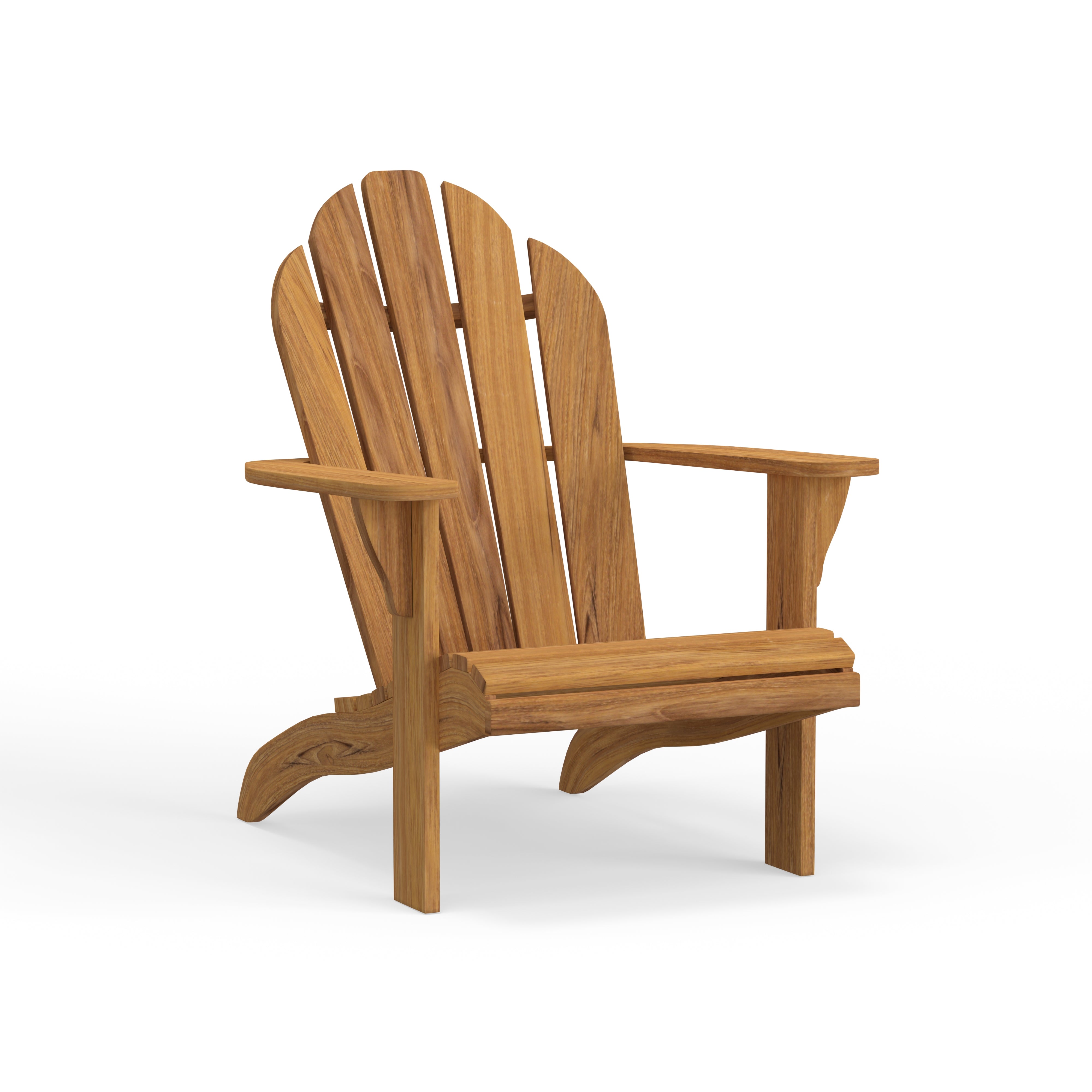 HC Luxury Furniture Adirondack Chair Classic Teak Adirondack