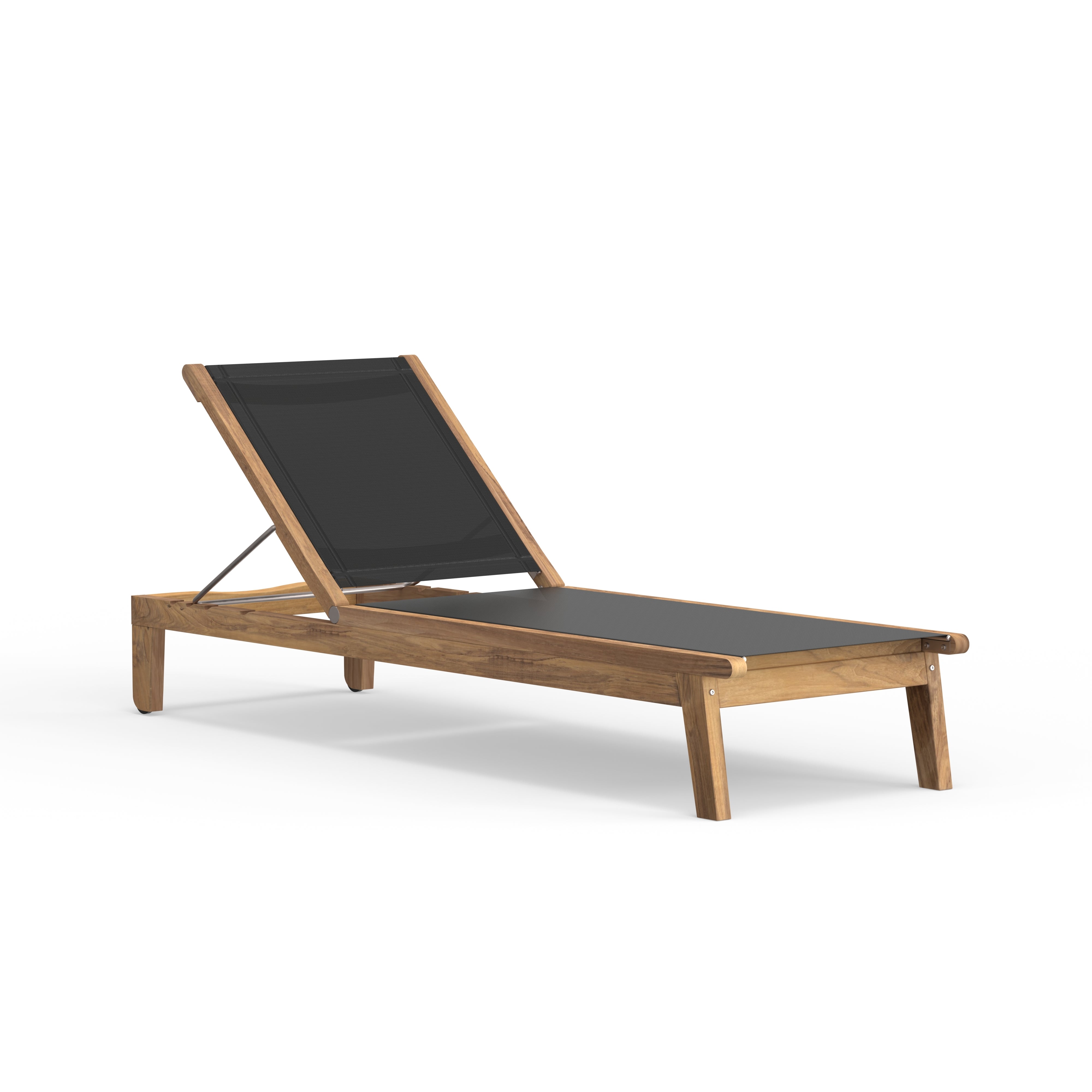 Outdoor Chaise lounge with sling material