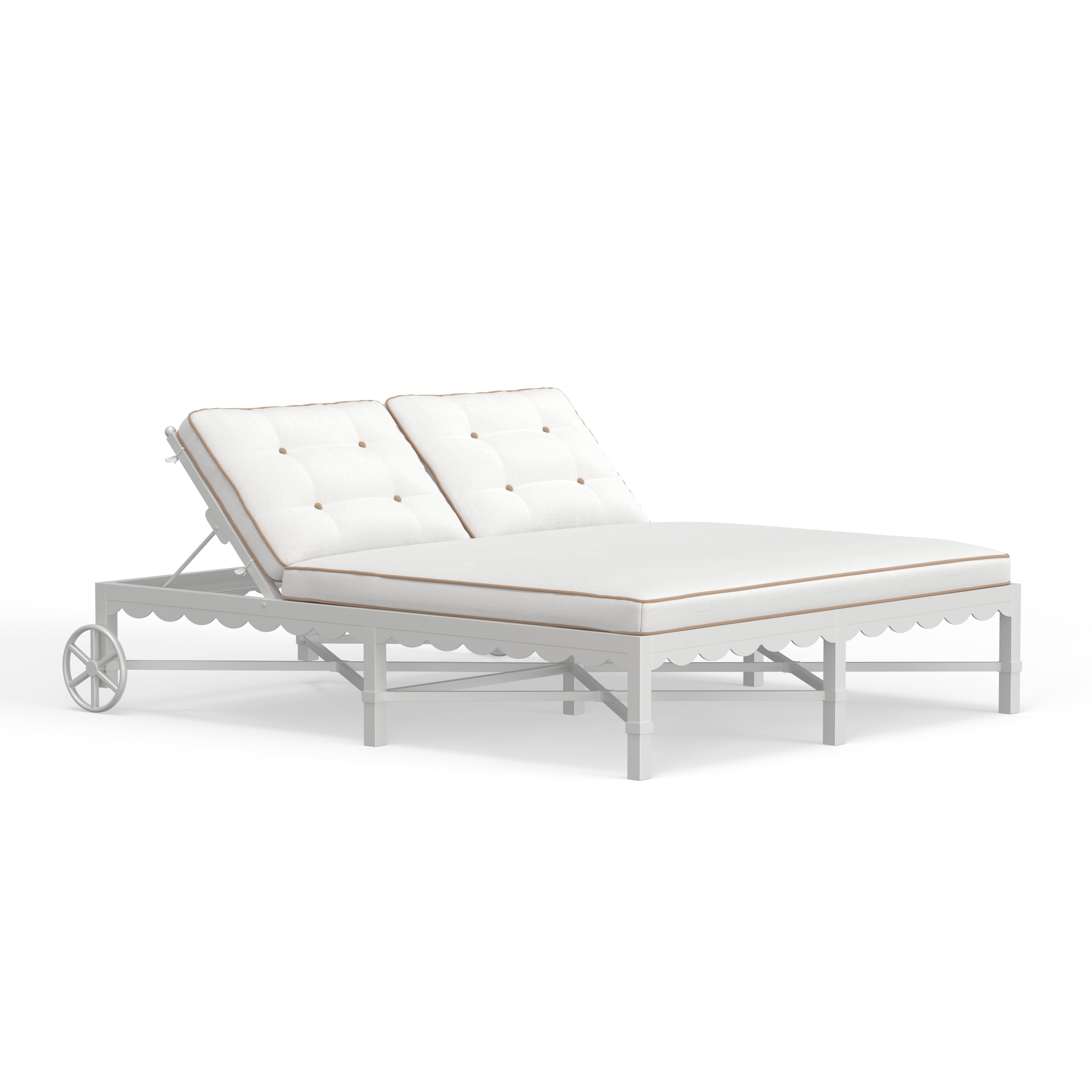 Riviera Outdoor Double Chaise Lounge HC Luxury Outdoor