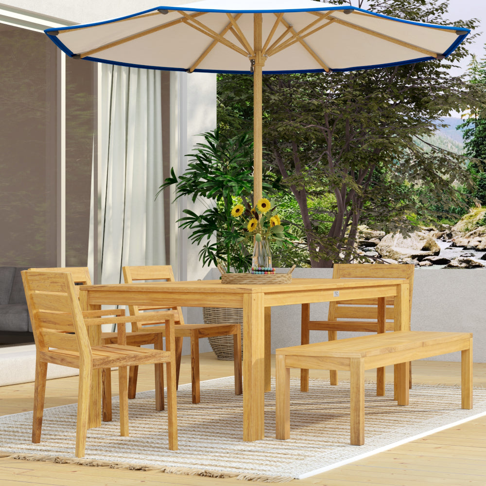 Charleston 63&quot; 6-Piece Dining Set