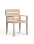 Weathered Gray Teak Dining Chair