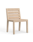 Gray Teak Side Chair