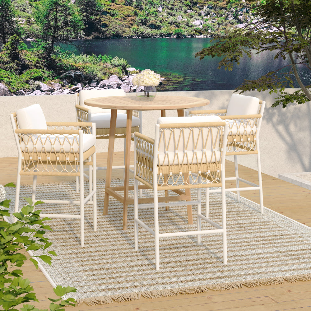 Nantucket 5-Piece Bar Table Set