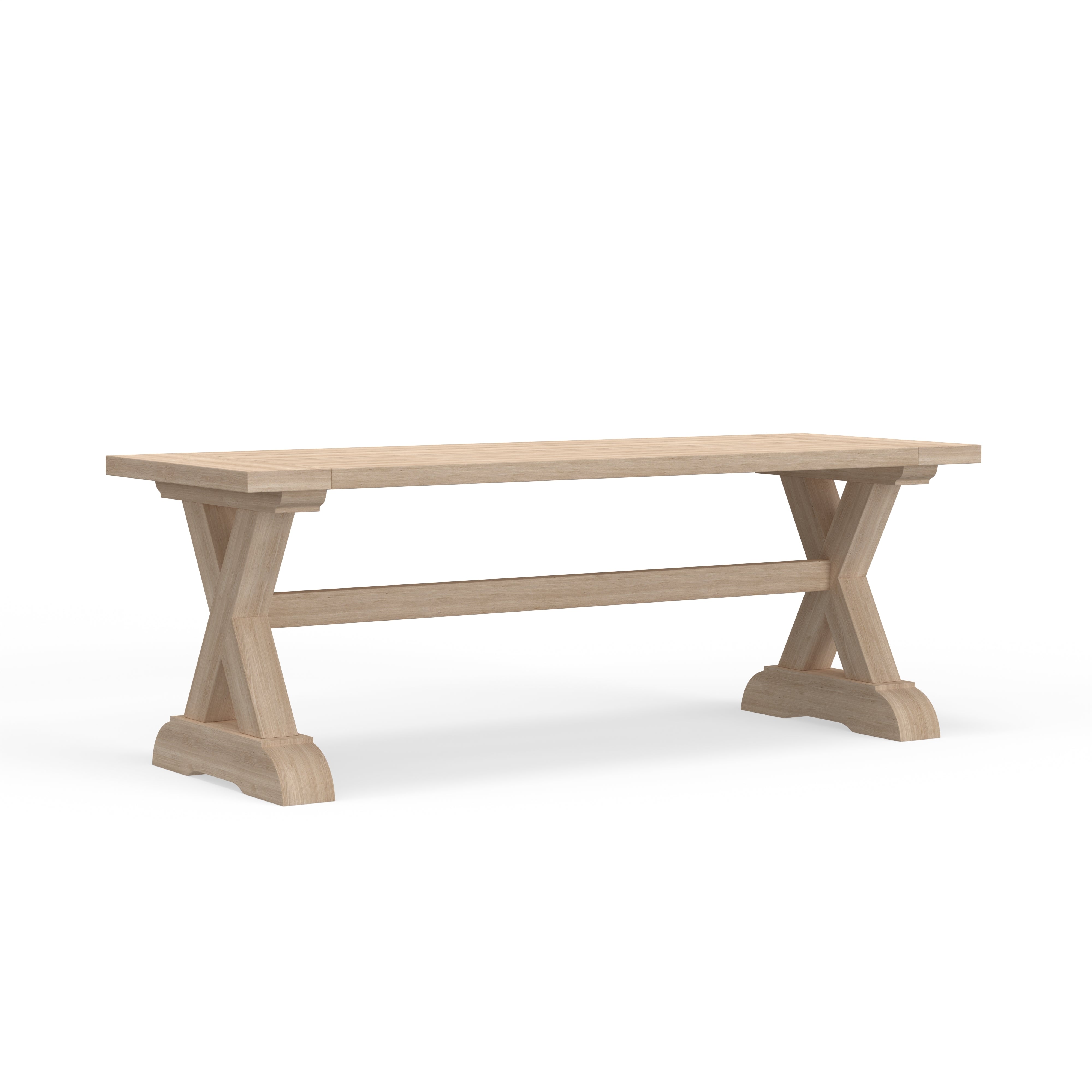 Outdoor Trestle Bench