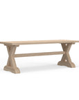 Outdoor Trestle Bench