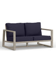 Gray Teak Outdoor Furniture For Two