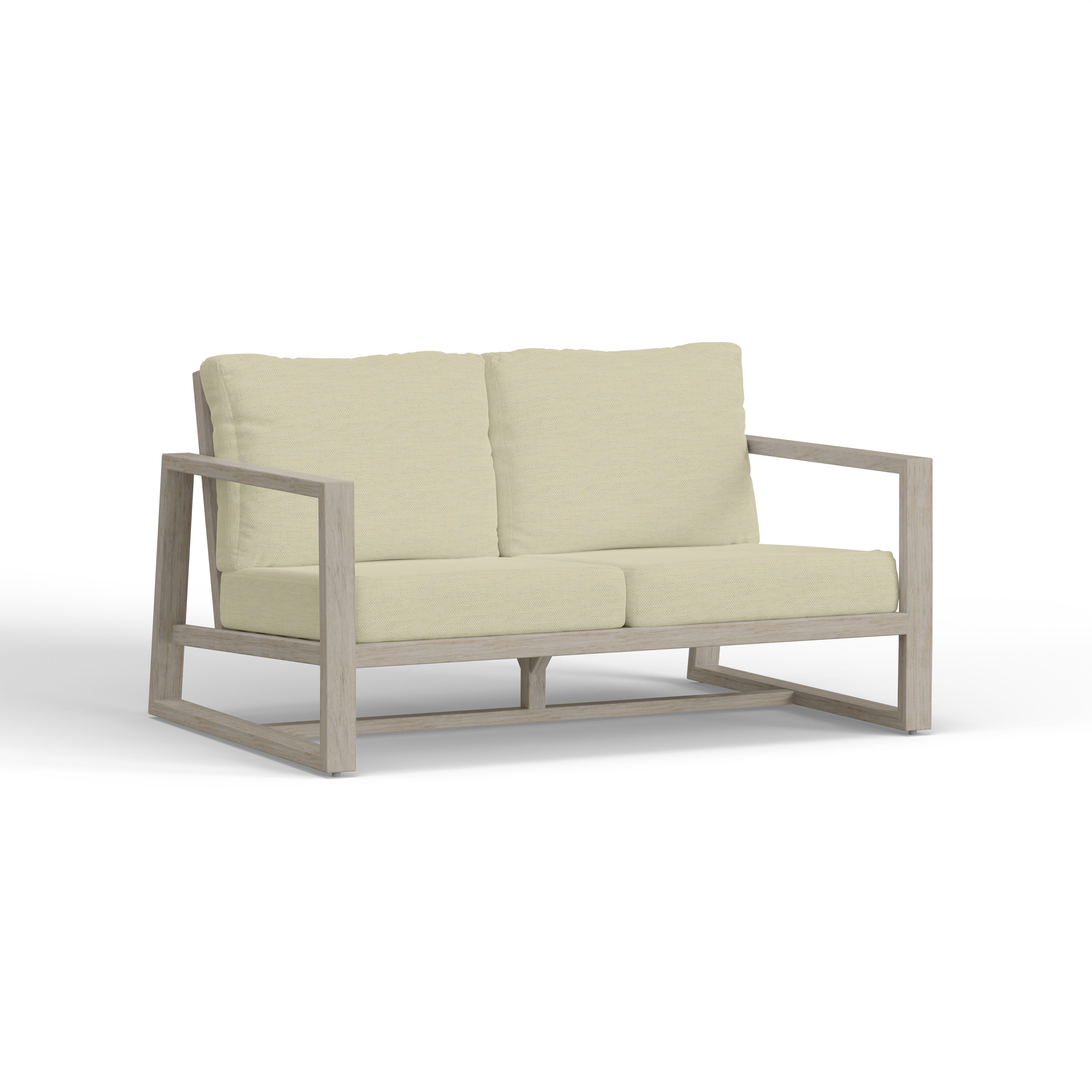 Best 2 Seat Modern Teak Sofa