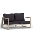 Highest Quality Gray Teak Loveseat