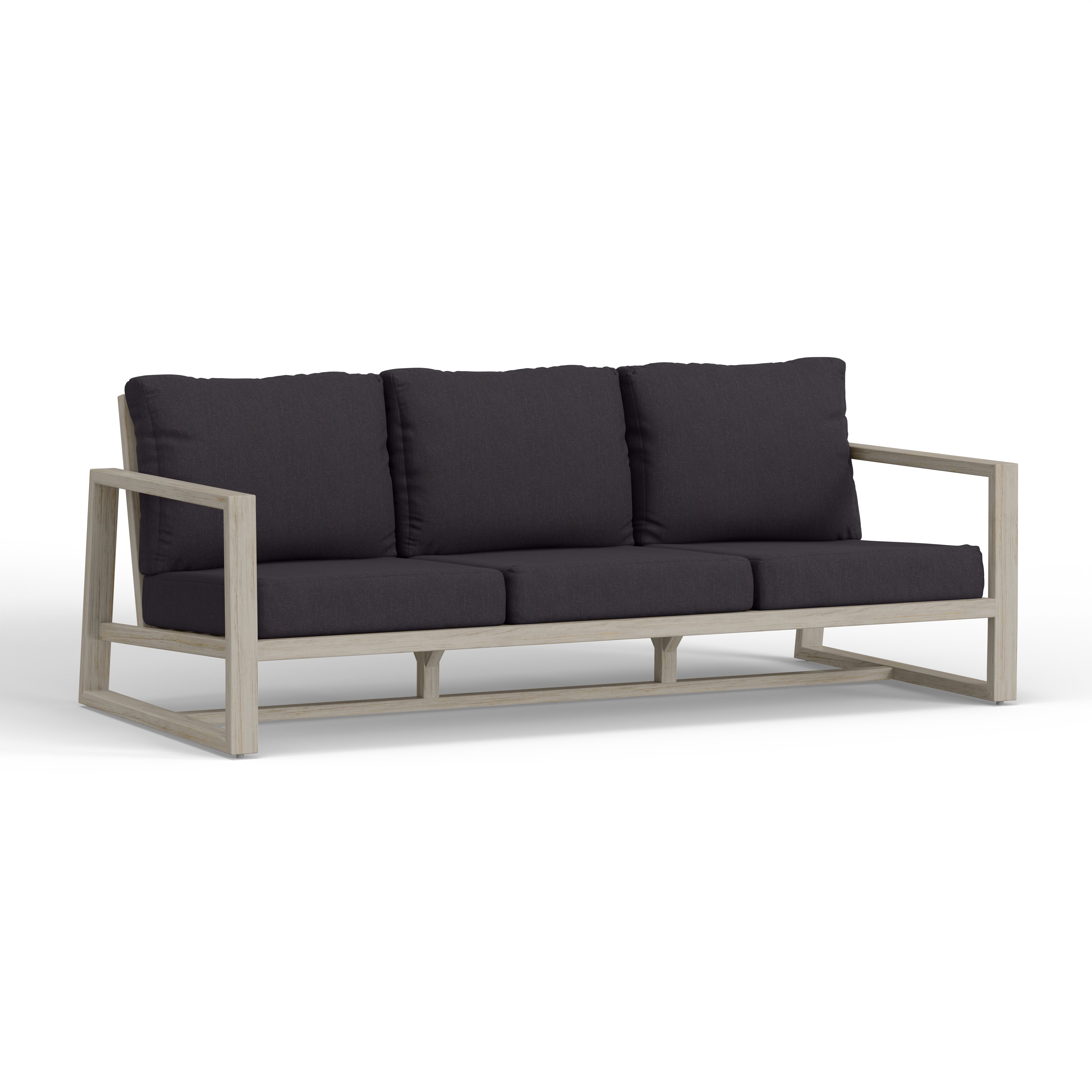 Best Looking Gray Teak Sofa