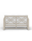 Most Beautiful Luxury Outdoor Loveseat In Weathered Gray Grade A Teak Handcrafted In A Modern Design