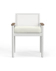 Modern White Aluminum Dining Furniture