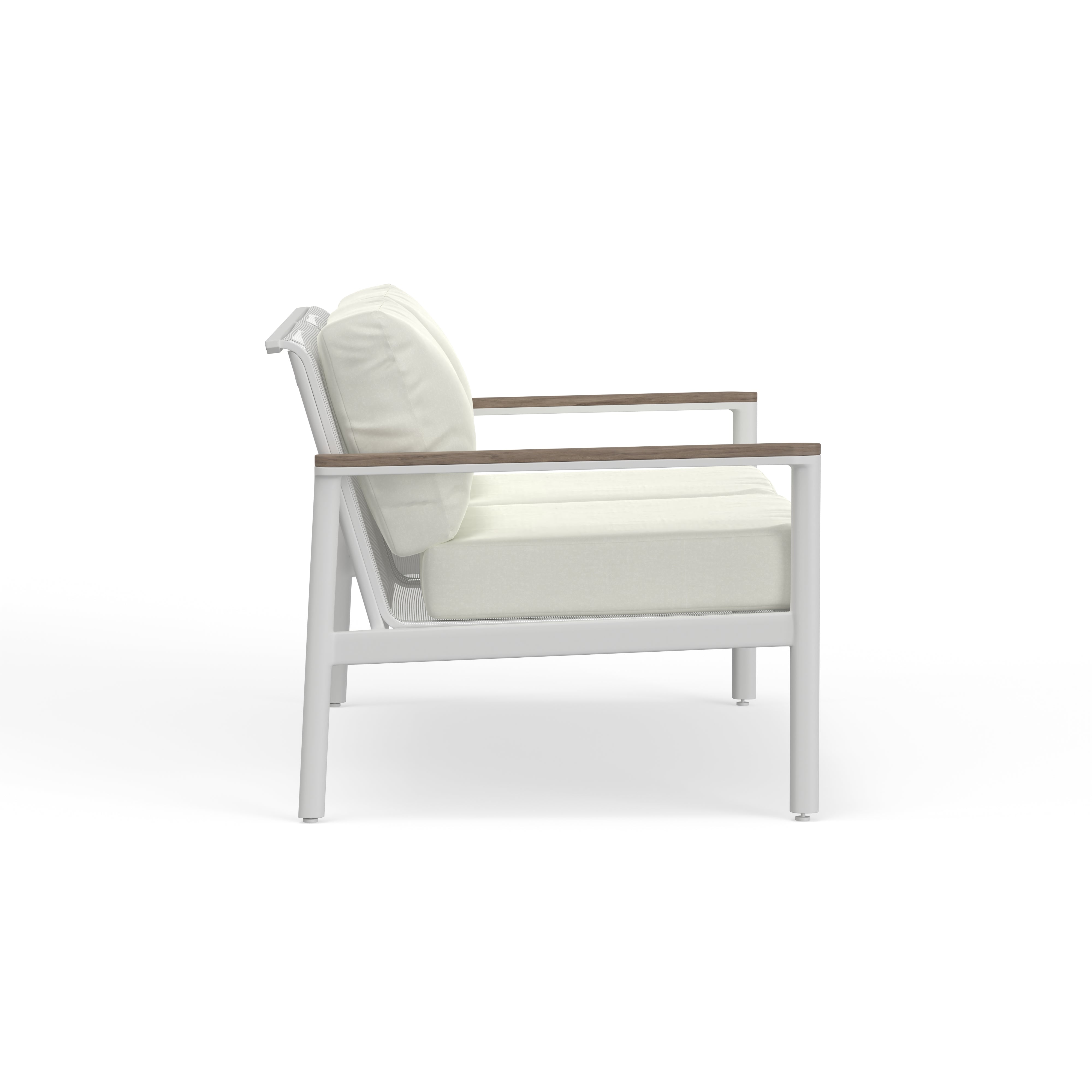 Outdoor Aluminum Furniture In White