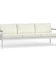 White Aluminum Sofa