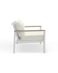 Luxury Outdoor Furniture In White Aluminum