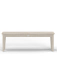 Outdoor Gray Teak Bench