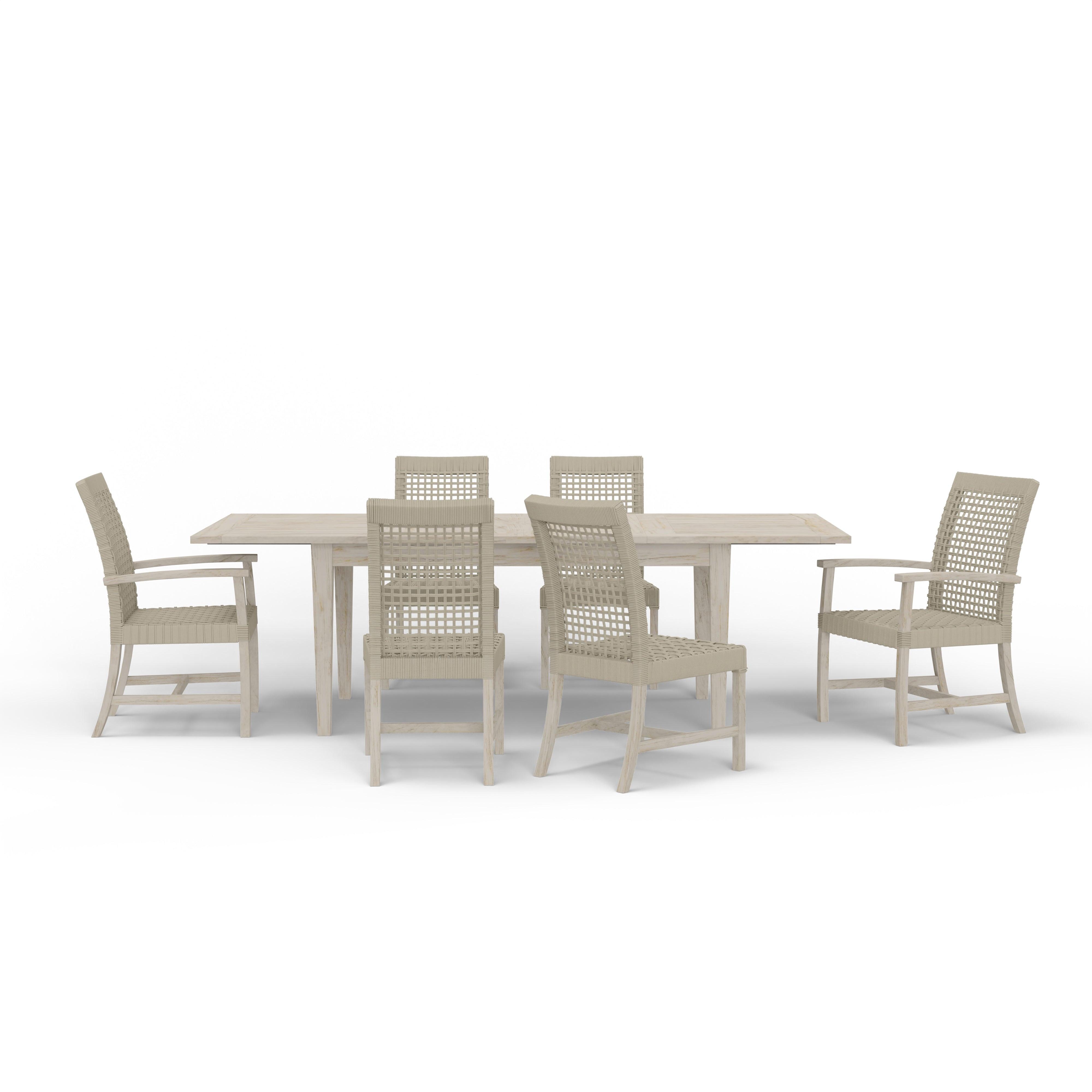 Best Quality Outdoor Rope Dining Set For Six