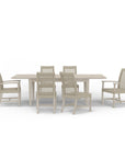 Best Quality Outdoor Rope Dining Set For Six