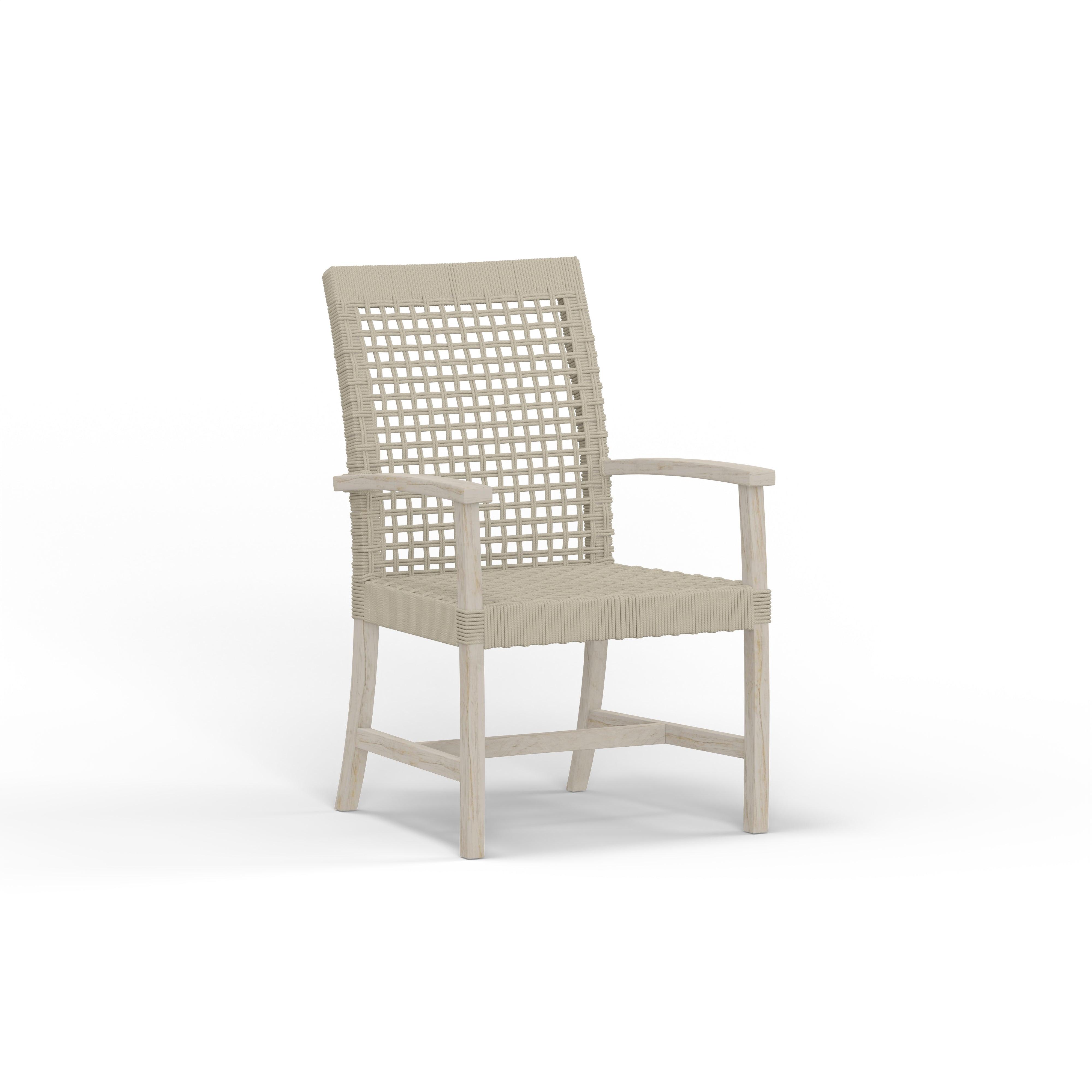 Rope Outdoor Dining Arm Chair